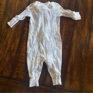 Hanna Andersson GN Moon and Stars Zipper Sleeper 0-3 Months